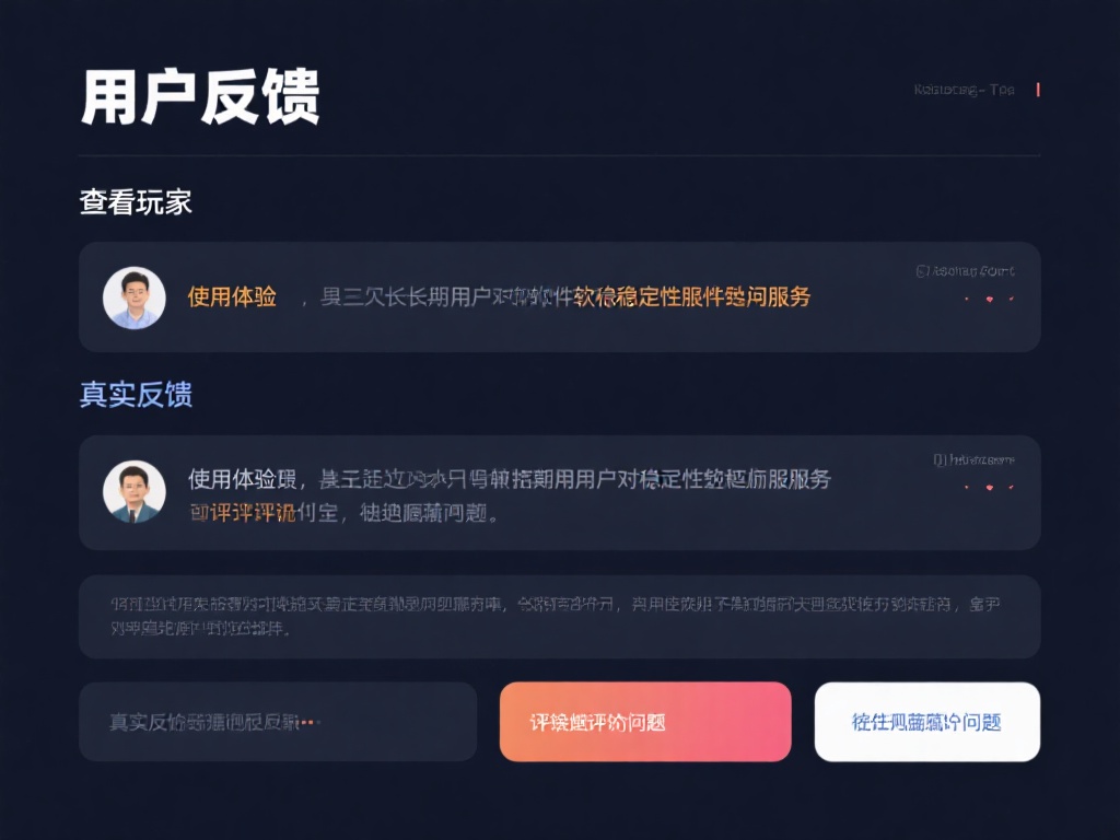 用户评价与反馈：查看其他玩家的使用体验，尤其是长期