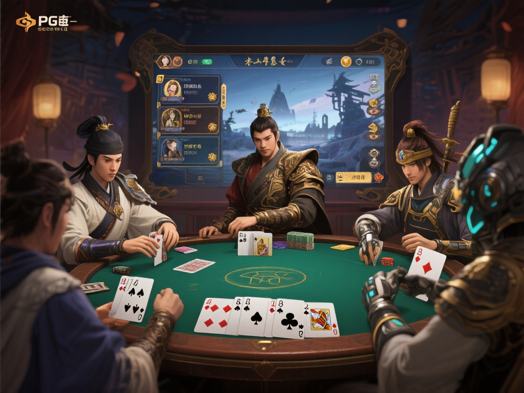 主题化沉浸体验
不同于传统棋牌的单一界面，带有P